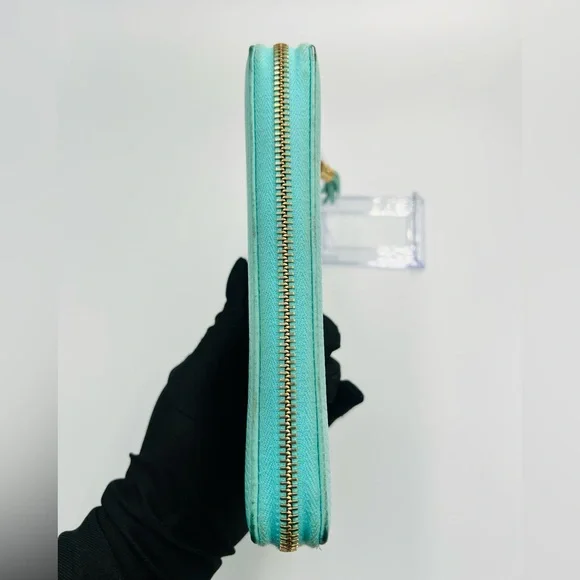 Gucci Bamboo Tassel Swing Leather Zip Around Long Wallet - Picture 8 of 11